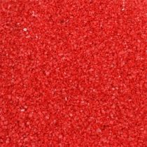 Itens Cor areia 0,5mm vermelho 2kg