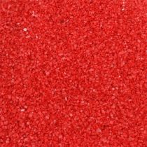 Itens Cor areia 0,5mm vermelho 2kg