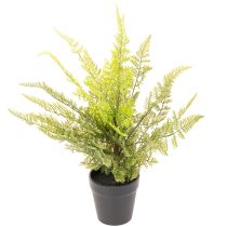 Itens Samambaia artificial em vaso para decoração de interiores, 40 cm