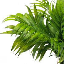 Frondes de palmeira decoração de palmeira plantas artificiais verdes 30 cm 3 unidades