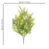 Itens Samambaia artificial suspensa, peça decorativa que chama a atenção em interiores, toque moderno, 80 cm