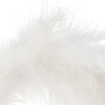 Itens Guirlanda de penas ideal para decoração de casamentos e para criar um ambiente festivo na Páscoa. 20 cm