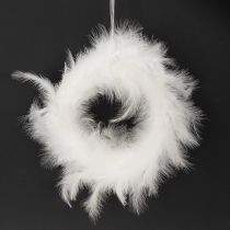 Itens Guirlanda de penas ideal para decoração de casamentos e para criar um ambiente festivo na Páscoa. 20 cm