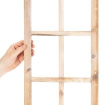 Itens Moldura de janela de madeira como decoração de parede, 100 cm