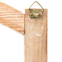 Itens Moldura de janela de madeira como decoração de parede, 100 cm