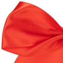 Itens Laço decorativo vermelho, pré-amarrado para artesanato e embalagens, 11 cm, 25 peças