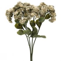 Stonecrop creme sedum stonecrop flores artificiais 48 cm 4 peças