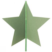 Itens Estrela decorativa de feltro para colocar decoração de Natal em feltro verde Alt.62cm