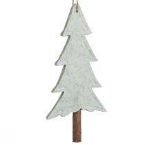 Itens Enfeites de Natal de feltro para árvore de Natal, verdes, 20 cm, conjunto de 4