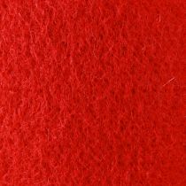 Itens Fita de feltro 15cm x 5m vermelho escuro