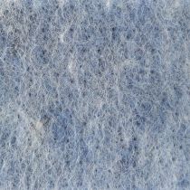 Itens Fita de feltro azul 7,5cm 5m