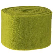 Itens Fita de feltro verde musgo 15cm 5m