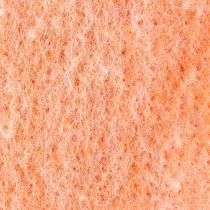 Itens Fita de feltro laranja 15cm 5m