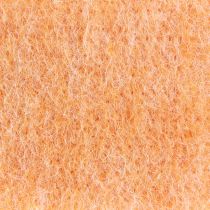 Itens Fita de feltro laranja 7,5cm 5m