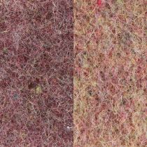 Itens Fita de feltro fita de lã tecido decorativo vermelho vinho bege 7,5cm 5m