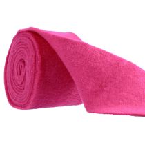 Fita de feltro fita de lã rosa fita de feltro de lã tecido decorativo 15cm 5m