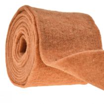 Fita de feltro feltro laranja lã feltro deco fita adesiva 15cm×5m