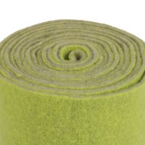 Itens Fita de feltro fita de lã rolo de feltro fita decorativa verde cinza 15cm 5m