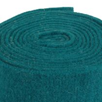Itens Fita de feltro fita de lã rolo de feltro azul turquesa verde 7,5cm 5m