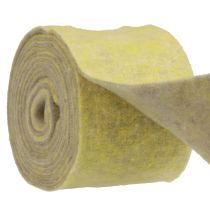 Itens Fita de feltro fita de lã fita pote fita decorativa cinza amarelo 15cm 5m