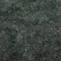 Itens Fita de feltro cinza escuro 15cm 5m