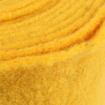 Itens Fita de feltro 15cm x 5m amarela