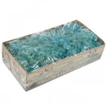 Itens Decoração musgo azul claro água-marinha rena musgo artesanato musgo 400g