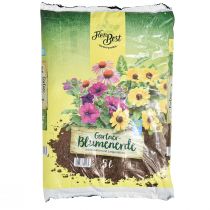 Itens Solo para vasos de jardineiro FlorBest com argila natural e fertilizante de longo prazo 5l