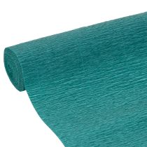 Itens Papel crepom para floristas, azul, rolo de 50x250cm