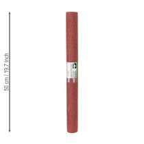 Itens Papel crepom florista Bordeaux 50x250cm