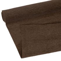 Itens Papel crepom para floristas, rolo marrom, 50x250cm, decoração