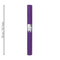 Itens Papel crepom florista roxo escuro 50x250cm
