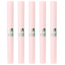 Itens Papel crepom para florista, rosa, 50 x 250 cm, 5 peças