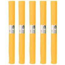Itens Papel crepom florista crepom florista amarelo sol 50×250cm 5 peças