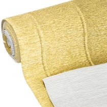 Itens Papel Crepom Florista Dourado 50x250cm