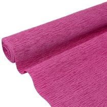 Itens Papel crepom florista magenta 50x250cm