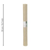 Itens Florista papel crepom natureza 50x250cm