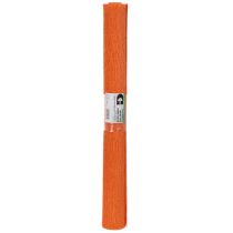 Itens Papel crepom para florista, rolo laranja, 50x250cm