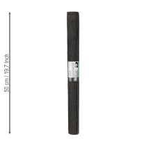 Itens Papel crepom florista preto 50x250cm