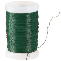Itens Arame floral decorativo, arame de murta verde, 0,30 mm, 100 g, 3 peças