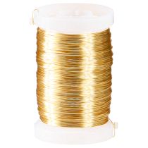 Itens Fio florista fio murta fio decorativo ouro 0,30mm 100g 3 peças