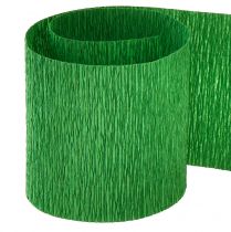 Itens Flor crepe verde L10cm gramatura 128g/m² C250cm 2 peças