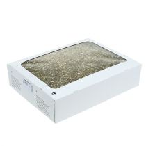 Itens Flor Cabelo Tinsel Ouro-Prata 200g