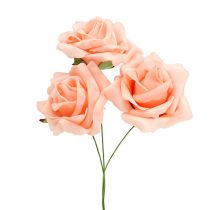 Itens Espuma Rosa Ø 6cm rosa salmão 27 un