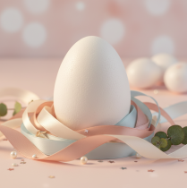 Itens Ovo de isopor 20cm 1 peça