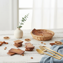 Itens Biscoitos decorativos, comida artificial, 24 unidades, 9x4cm, decoração de mesa, decoração de vitrine, decoração de eventos, adereços para fotos.