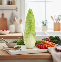 Itens Réplica artificial de repolho pontiagudo, Ø5cm A18cm