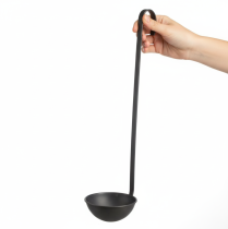 Itens Vaso para plantio, pá decorativa, antracite, Ø12,5cm, 3 peças