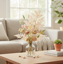 Itens Decoração de samambaia seca para vaso de 42 cm, 10 peças