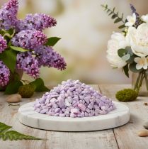 Itens Pedras decorativas coloridas naturais para decoração de mesas e arranjos florais, 13mm, 2kg
